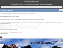 Tablet Screenshot of pension-bavaria.com